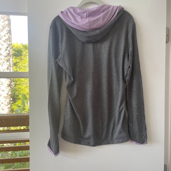 The North Face Reactor Hoodie in‎ Gray, Flashdry, Size Medium CDR6 - Picture 3 of 10